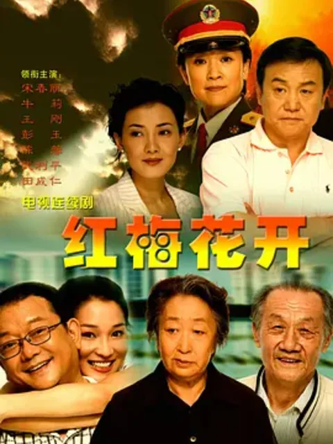 红梅花开